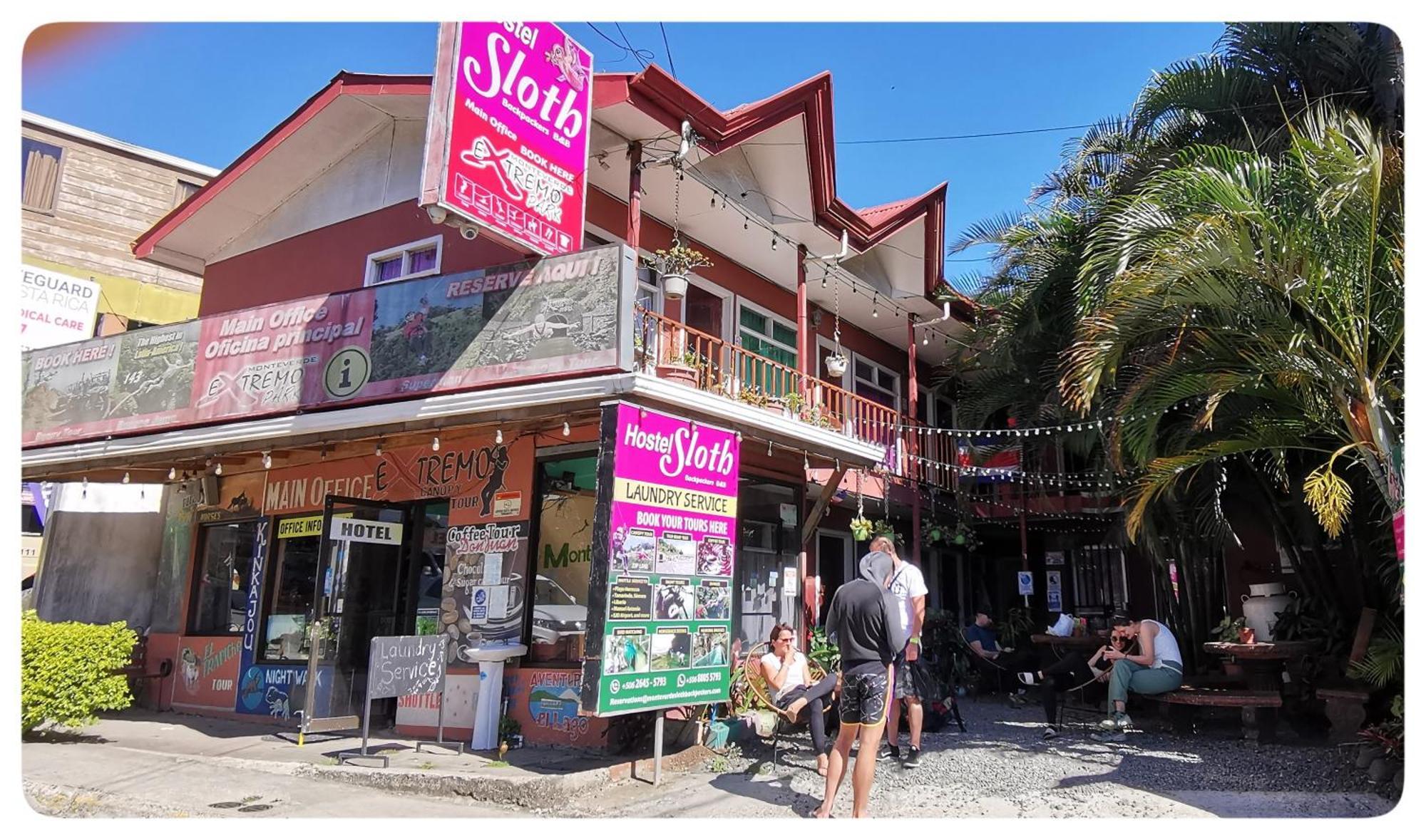 Hotel & Hostel Sloth Backpackers Монте-Верде Экстерьер фото